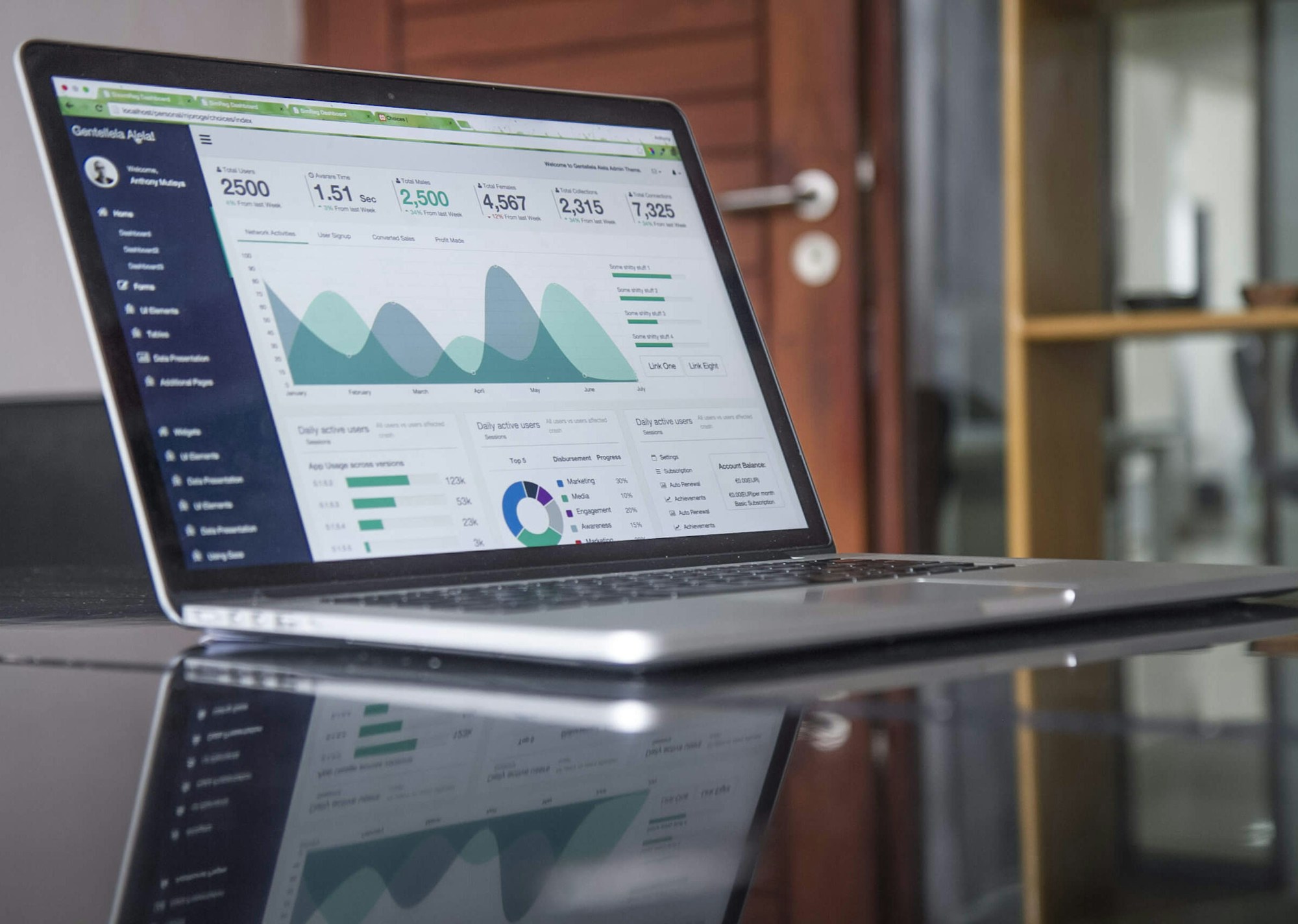 Laptop con dashboard de analíticos de negocio — comparativa OCL vs Excel para auditoría de fletes