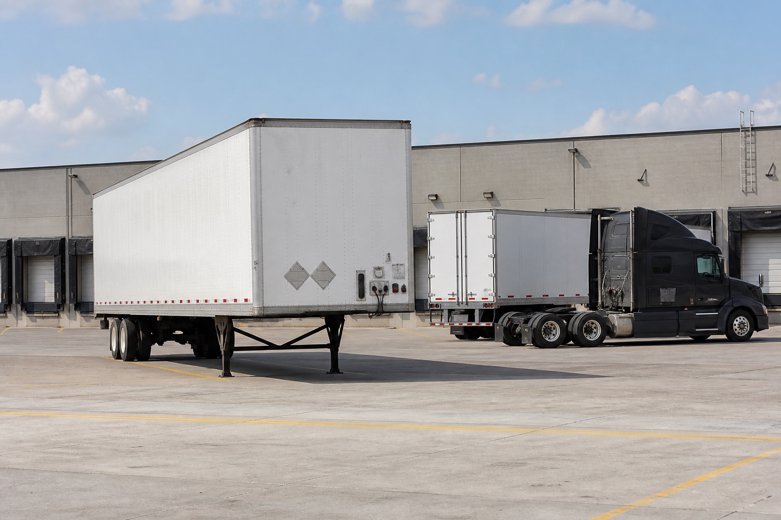 Patio de transferencia y drop-and-hook: costo del cruce fronterizo Nuevo Laredo