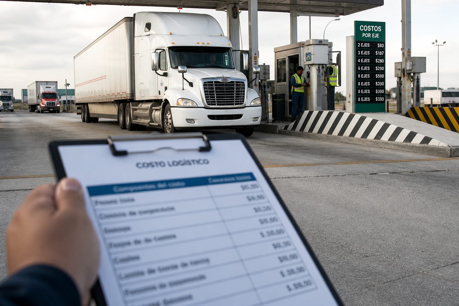 Tractocamión en corredor industrial: flete del Bajío a Nuevo Laredo